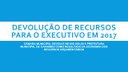 A CÂMARA MUNICIPAL ENVIA AO EXECUTIVO AS SOBRAS ORÇAMENTÁRIAS DO EXERCÍCIO NO VALOR DE R$ 600.000,00 A CÂMARA MUNICIPAL ENVIA AO EXECUTIVO AS SOBRAS ORÇAMENTÁRIAS DO EXERCÍCIO NO VALOR DE R$ 600.000,00