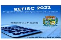 Aprovado Projeto de Lei que Institui o Programa de Recuperação Fiscal de Carambeí – REFISC – 2022