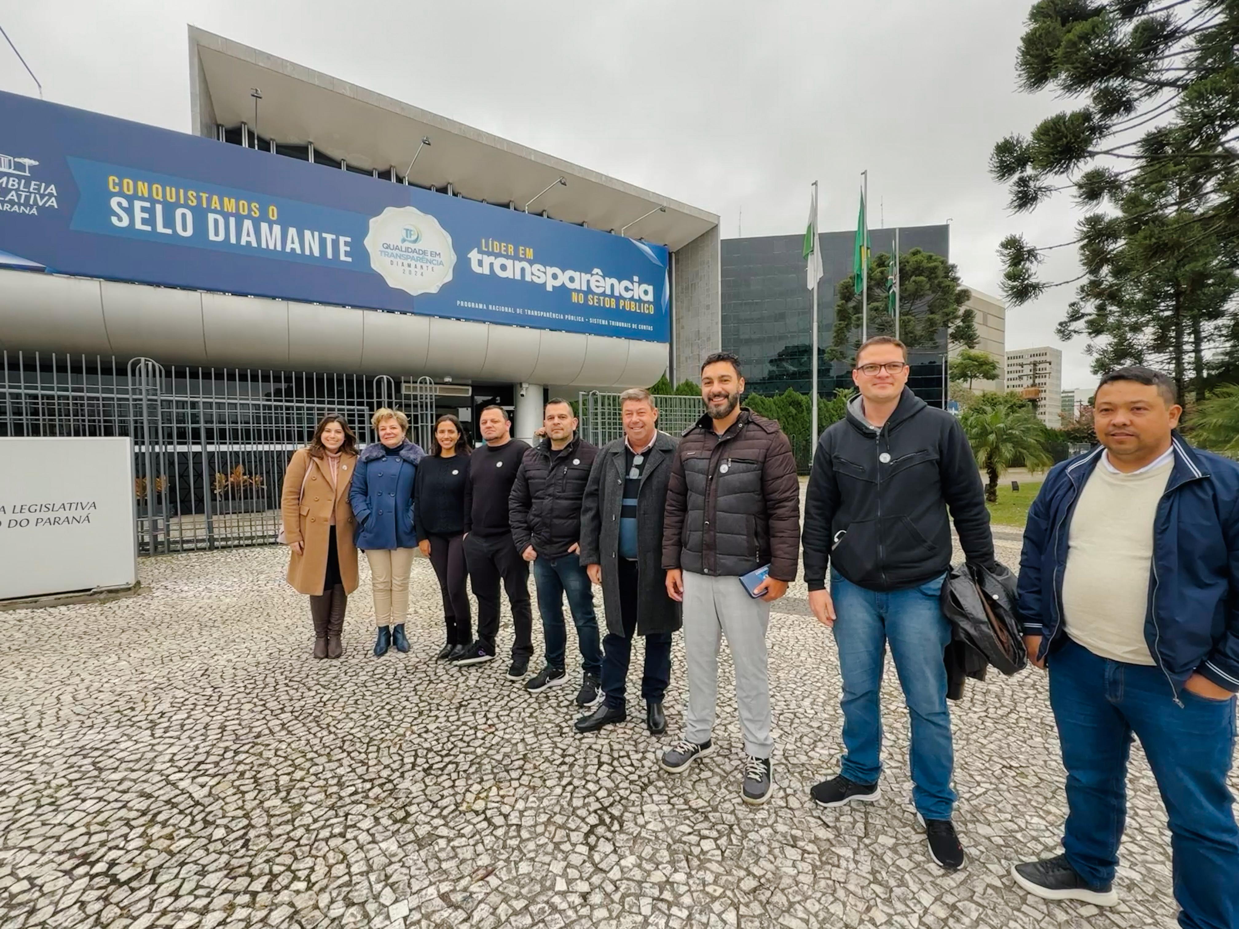 Câmara de Carambeí participa de curso legislativo da Alep