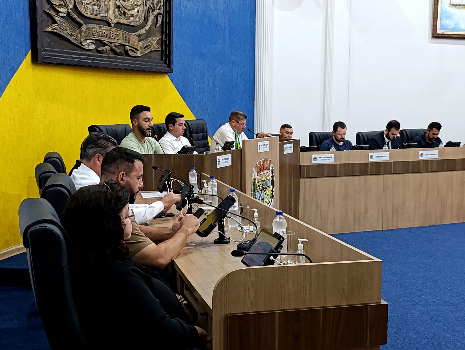 Câmara de Carambeí realiza 9ª Sessão Ordinária da 8ª Legislatura