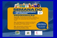Câmara Municipal recebe Feirão de Empregos