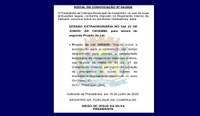 Edital de Convocação nº 04/2020