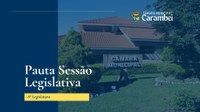 Pauta da 15ª Sessão Ordinária da 8ª Legislatura