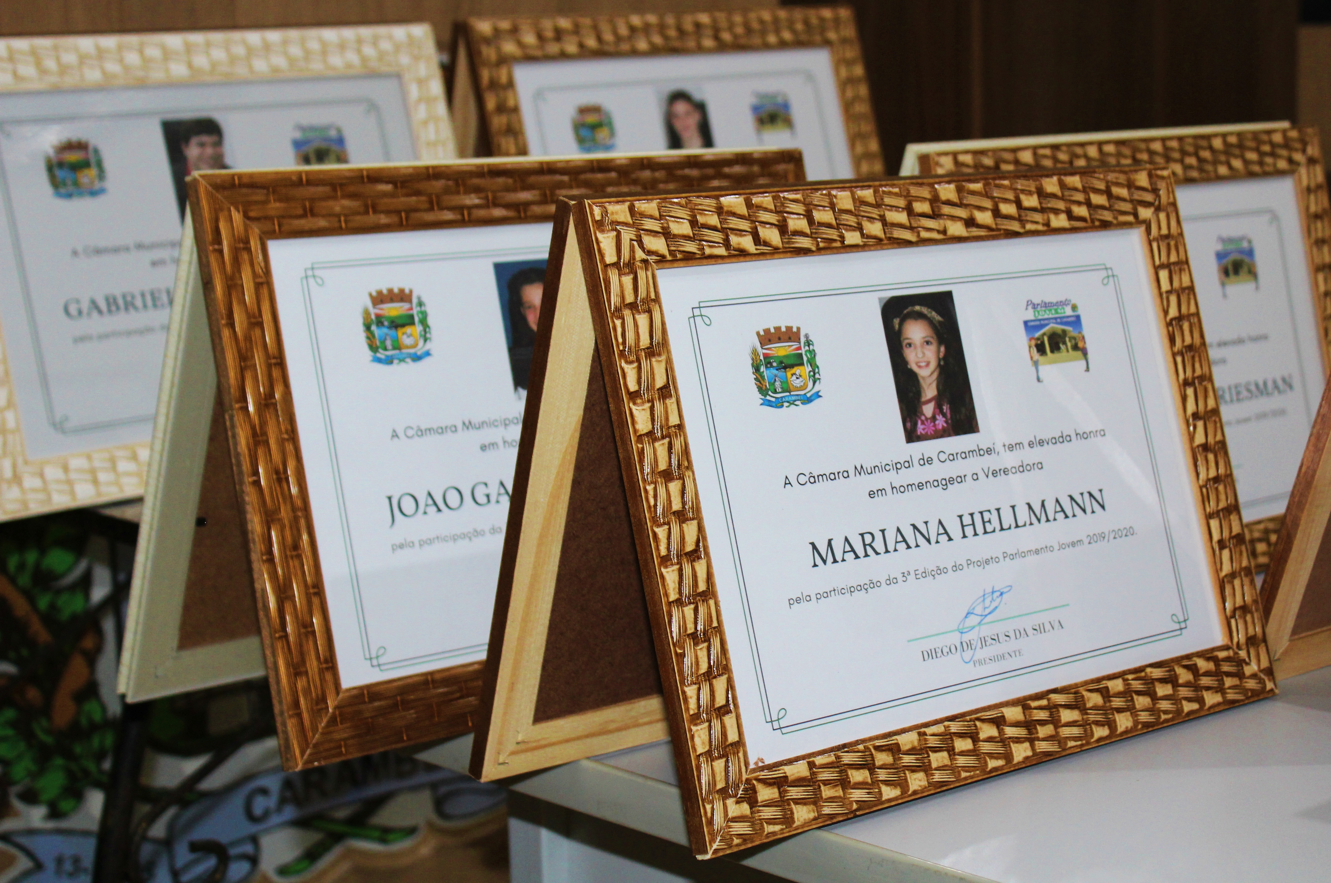 Entrega de Certificados PPJ - Projeto Parlamento Jovem